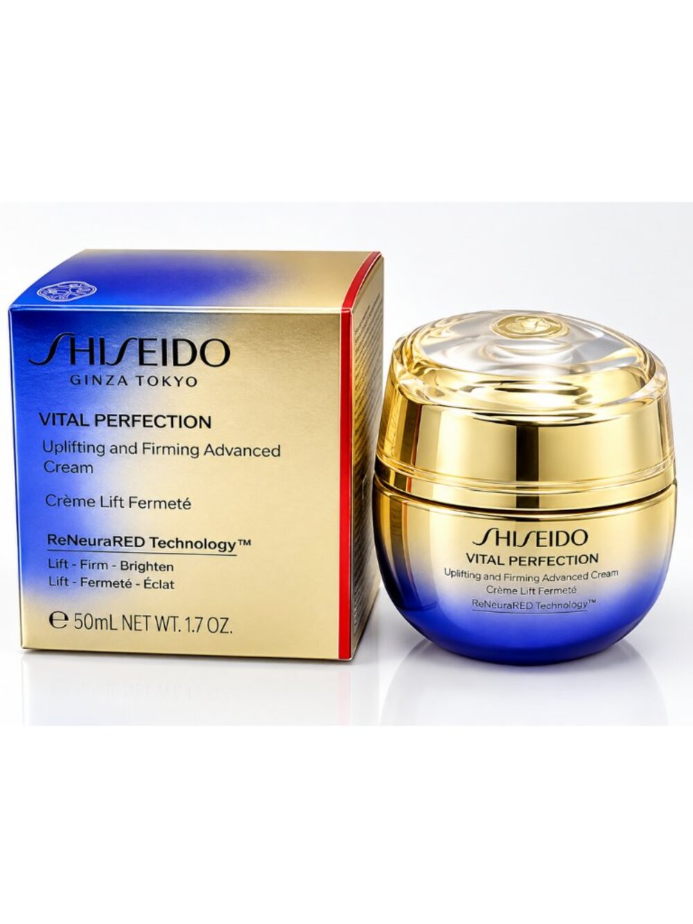 Shiseido Vital Perfection Uplifting & Firming Advanced Cream 1.7oz 50ml NIB